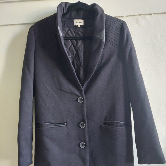 Black blazer style fall jacket - Picture 1 of 4
